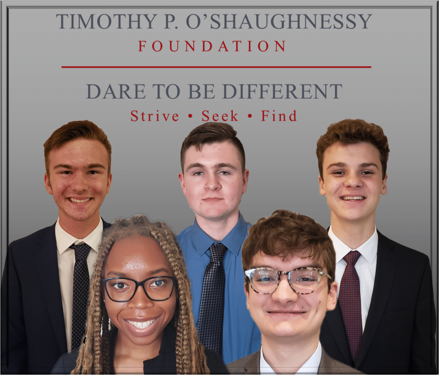 Scholars Announced The Timothy P. O’Shaughnessy Foundation