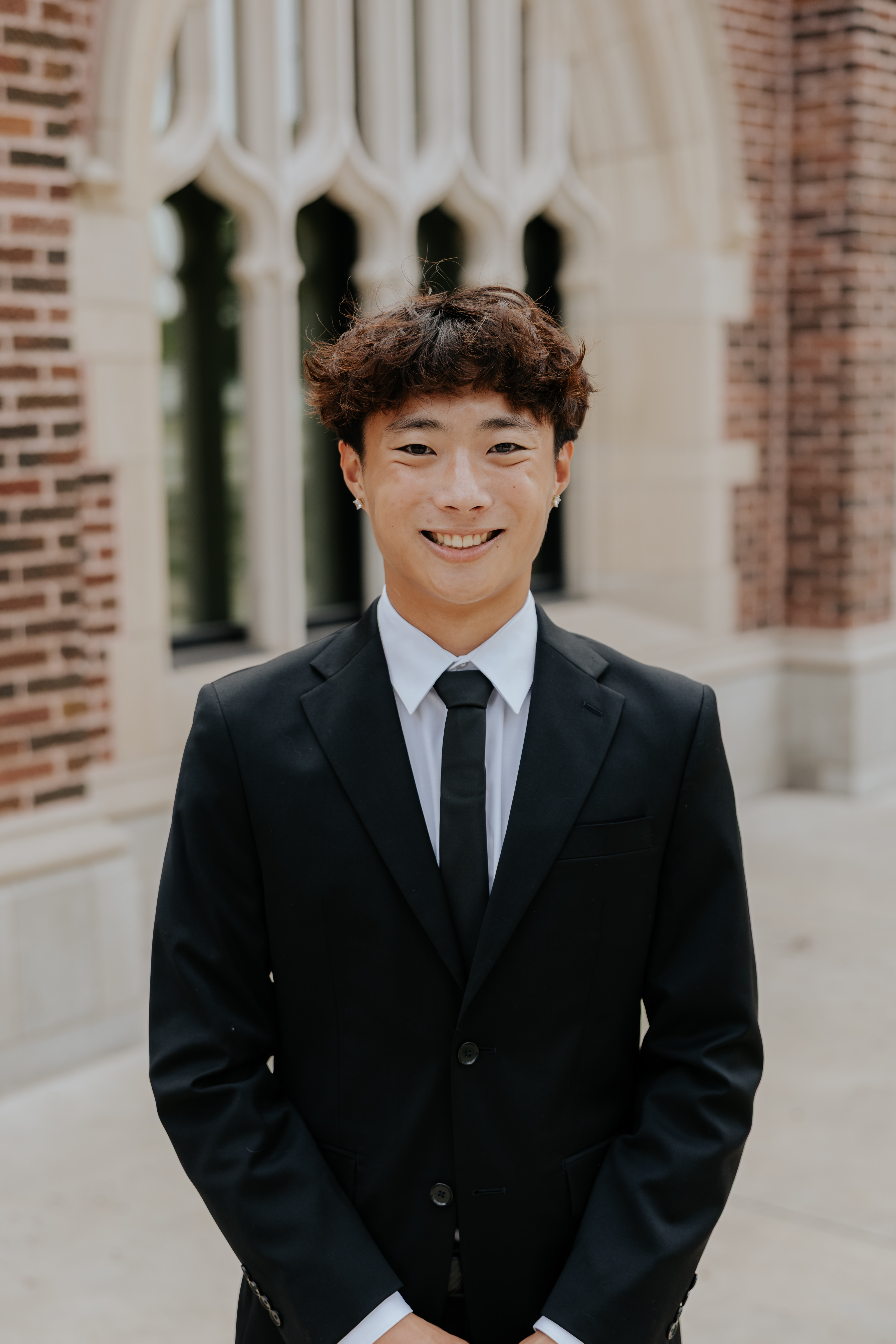 Samuel Muehling in a suit